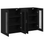 Gabinete Montado en la Pared Conjunto de 2 Roble Negro de , Aparadores - Ref: Foro24-3334316, Precio: 208,81 €, Descuento: %