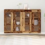 Armario Montado en la Pared Conjunto de 2 Marrón Madera maciza de , Aparadores - Ref: Foro24-3334317, Precio: 186,78 €, Descu...