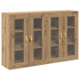 Cajonera Montada en la Pared Set de 2 Roble Artesanal de , Aparadores - Ref: Foro24-3334318, Precio: 186,78 €, Descuento: %