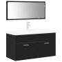 Conjunto de Muebles para Baño Set de 2 Roble Negro de , Muebles de baño - Ref: Foro24-3334330, Precio: 356,94 €, Descuento: %