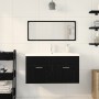 Conjunto de Muebles para Baño Set de 2 Roble Negro de , Muebles de baño - Ref: Foro24-3334330, Precio: 356,94 €, Descuento: %