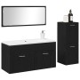 Juego de Muebles de Baño Set de 3 Roble negro de , Muebles de baño - Ref: Foro24-3334334, Precio: 133,74 €, Descuento: %