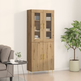 Highboard Artisan Oak 69.5x34x180 cm Madera Elaborada de , Aparadores - Ref: Foro24-3334347, Precio: 179,24 €, Descuento: %