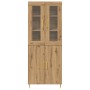 Highboard Artisan Oak 69.5x34x180 cm Madera Elaborada de , Aparadores - Ref: Foro24-3334347, Precio: 179,24 €, Descuento: %