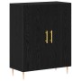Alto Roble Negro 69.5x34x180 cm Madera Ingeniería de , Aparadores - Ref: Foro24-3334348, Precio: 189,00 €, Descuento: %