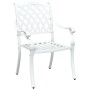 Juego de 3 Blanco Aluminio Fundido 150x90x72 cm Duradero de , Sillas de jardín - Ref: Foro24-3334654, Precio: 930,28 €, Descu...