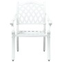 Juego de 3 Blanco Aluminio Fundido 150x90x72 cm Duradero de , Sillas de jardín - Ref: Foro24-3334654, Precio: 930,28 €, Descu...