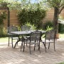 Set de 3 Negro Aluminio Fundido Mesa para 4 Personas Duradera de , Sillas de jardín - Ref: Foro24-3334661, Precio: 913,33 €, ...