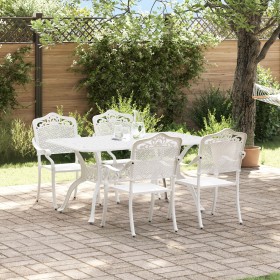 Set de 3 Blanco Aluminio Fundido 150x90x72 cm Duradero de , Sillas de jardín - Ref: Foro24-3334662, Precio: 930,28 €, Descuen...