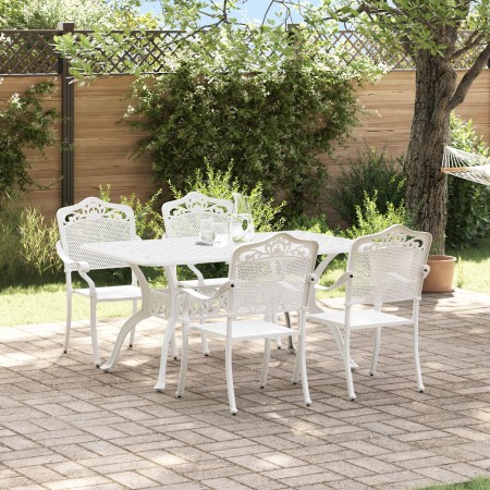 Set de 3 Blanco Aluminio Fundido 150x90x72 cm Duradero de , Sillas de jardín - Ref: Foro24-3334662, Precio: 930,28 €, Descuen...