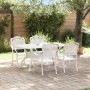 Set de 3 Blanco Aluminio Fundido 150x90x72 cm Duradero de , Sillas de jardín - Ref: Foro24-3334662, Precio: 930,28 €, Descuen...