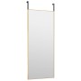 Espejo de puerta cristal y aluminio dorado 40x100 cm en Espejos | Comprar online en Foru.es