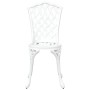 Juego de 3 Blanco Aluminio Fundido 150 x 90 x 72 cm de , Sillas de jardín - Ref: Foro24-3334670, Precio: 720,56 €, Descuento: %