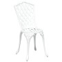 Juego de 4 Blanco Aluminio Fundido 150 cm x 90 cm x 72 cm de , Sillas de jardín - Ref: Foro24-3334674, Precio: 833,88 €, Desc...