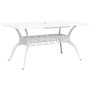 Juego de 4 Blanco Aluminio Fundido 150 cm x 90 cm x 72 cm de , Sillas de jardín - Ref: Foro24-3334674, Precio: 833,88 €, Desc...