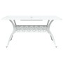 Juego de 4 Blanco Aluminio Fundido 150 cm x 90 cm x 72 cm de , Sillas de jardín - Ref: Foro24-3334674, Precio: 833,88 €, Desc...