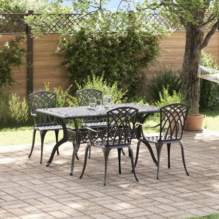 Set de 3 Negro Aluminio Fundido 150x90x72 cm Duradero de , Sillas de jardín - Ref: Foro24-3334677, Precio: 779,65 €, Descuent...