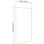 Espejo de puerta cristal y aluminio dorado 50x100 cm en Espejos | Comprar online en Foru.es