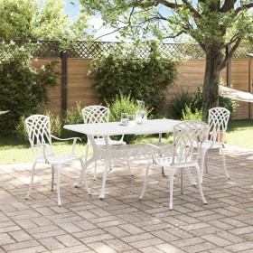 Set de 3 Blanco Aluminio Fundido Grande Durable de , Sillas de jardín - Ref: Foro24-3334678, Precio: 842,90 €, Descuento: %