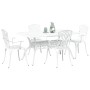 Set de 3 Blanco Aluminio Fundido Grande Durable de , Sillas de jardín - Ref: Foro24-3334678, Precio: 842,90 €, Descuento: %