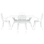 Set de 3 Blanco Aluminio Fundido Grande Durable de , Sillas de jardín - Ref: Foro24-3334678, Precio: 842,90 €, Descuento: %