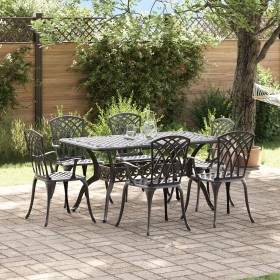 Set de 4 Negro Aluminio Fundido Grande Inlays Decorativos de , Sillas de jardín - Ref: Foro24-3334681, Precio: 925,92 €, Desc...