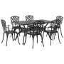 Set de 4 Negro Aluminio Fundido Grande Inlays Decorativos de , Sillas de jardín - Ref: Foro24-3334681, Precio: 925,92 €, Desc...