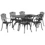 Set de 4 Negro Aluminio Fundido Grande Inlays Decorativos de , Sillas de jardín - Ref: Foro24-3334681, Precio: 925,92 €, Desc...