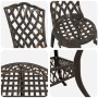 Conjunto de Comedor de Jardín de 7 Piezas de en Aluminio Fundido Bronce de , Sillas de jardín - Ref: Foro24-3334712, Precio: ...