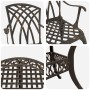 Juego de Comedor de Jardín de 7 Piezas en Aluminio Fundido Bronce de , Sillas de jardín - Ref: Foro24-3334720, Precio: 686,66...
