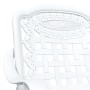 Conjunto de Bistro de Jardín de 3 Piezas Blanco de Aluminio Fundido de , Sillas de jardín - Ref: Foro24-3334726, Precio: 432,...
