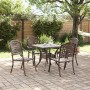 Set de bistró de jardín de 5 piezas de aluminio fundido de , Sillas de jardín - Ref: Foro24-3334728, Precio: 608,62 €, Descue...
