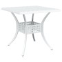 Conjunto de Bistro de Jardín de 3 Piezas de Aluminio Fundido Blanco de , Sillas de jardín - Ref: Foro24-3334734, Precio: 441,...
