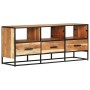 Mueble para la TV madera maciza de acacia 110x30x45 cm en Muebles TV | Comprar online en Foru.es