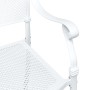 Conjunto de Bistro de Jardín de 3 Piezas Blanco de Aluminio Fondido de , Sillas de jardín - Ref: Foro24-3334742, Precio: 443,...