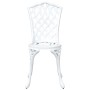 Set de Bistro de Jardín de 3 Piezas en Aluminio Fundido Blanco de , Sillas de jardín - Ref: Foro24-3334750, Precio: 324,58 €,...
