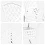 Conjunto de comedor para el jardín de 5 piezas de aluminio fundido blanco de , Sillas de jardín - Ref: Foro24-3334754, Precio...