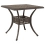 Conjunto de bistró de jardín de 3 piezas bronce aluminio fundido de , Sillas de jardín - Ref: Foro24-3334756, Precio: 358,92 ...