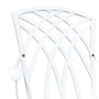 Set de Bistro de Jardín de 3 Piezas de Aluminio Fundido Blanco de , Sillas de jardín - Ref: Foro24-3334758, Precio: 388,25 €,...