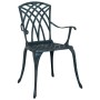 Set de Comedor para Jardín de 5 Piezas Verde de Aluminio Fundido de , Sillas de jardín - Ref: Foro24-3334763, Precio: 502,13 ...