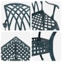 Set de Comedor para Jardín de 5 Piezas Verde de Aluminio Fundido de , Sillas de jardín - Ref: Foro24-3334763, Precio: 502,13 ...