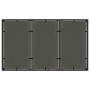 Conjunto de Comedor de Jardín de 5 Piezas con Cojines de Polirratán Negro de , Sillas de jardín - Ref: Foro24-3334857, Precio...
