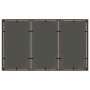 Conjunto de comedor de jardín de 5 piezas con cojines de ratán sintético marrón de , Sillas de jardín - Ref: Foro24-3334865, ...