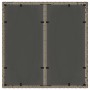 Conjunto de Comedor de Jardín de 3 Piezas con Cojines Gris de Poliratán de , Sillas de jardín - Ref: Foro24-3334871, Precio: ...
