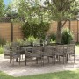 Juego de 6 Gris, Negro de , Sillas de jardín - Ref: Foro24-3334878, Precio: 763,69 €, Descuento: %