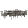 Juego de 6 Gris, Negro de , Sillas de jardín - Ref: Foro24-3334878, Precio: 763,69 €, Descuento: %