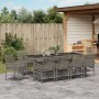 Juego de 6 Gris, Negro de , Sillas de jardín - Ref: Foro24-3334878, Precio: 763,69 €, Descuento: %