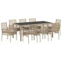 Juego de 5 Beige y gris claro de , Sillas de jardín - Ref: Foro24-3334884, Precio: 662,69 €, Descuento: %