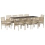 Set de 6 Beige y negro de , Sillas de jardín - Ref: Foro24-3334894, Precio: 767,08 €, Descuento: %