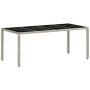 Conjunto de Comedor de Jardín de 9 Piezas Gris Claro Poliratán de , Sillas de jardín - Ref: Foro24-3334900, Precio: 565,83 €,...